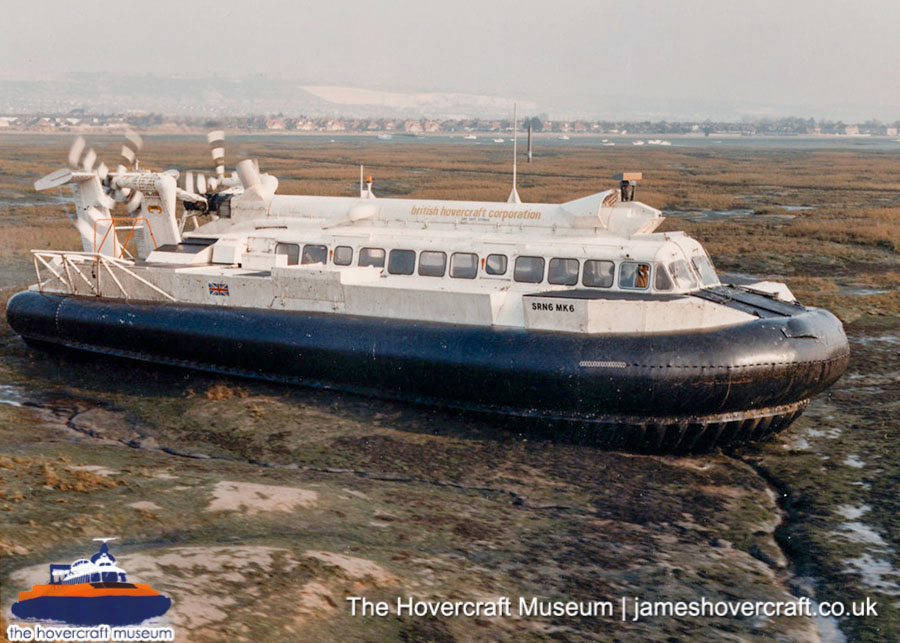 SRN6 Twin-prop (Mark 6) -  (credit: The <a href='http://www.hovercraft-museum.org/' target='_blank'>Hovercraft Museum Trust</a>).